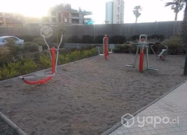 Departamento vista al mar, playa y casino Enjoy