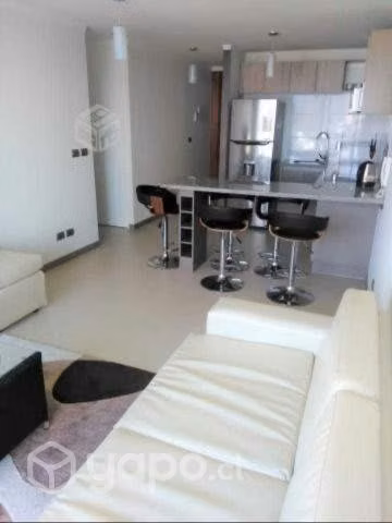 Departamento vista al mar, playa y casino Enjoy