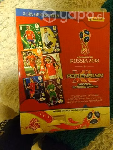 Colecciónador adrenalyn mundial rusia 2018 panini