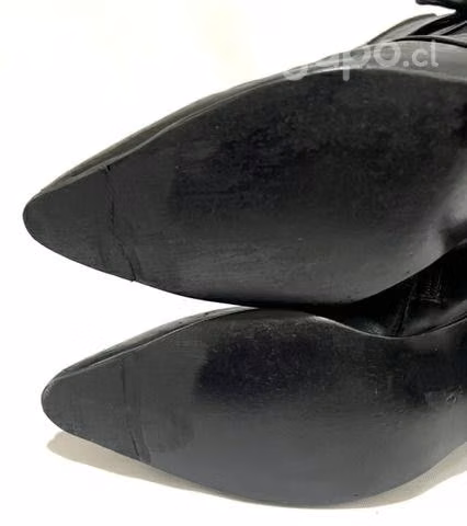 Bota 100% Cuero Marca Marquis N*37 Negro