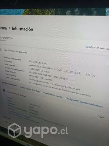 Pc lenovo - Imagen 2