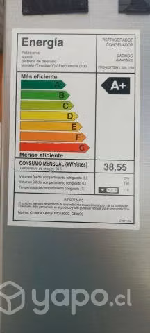 Rrfrigerador dos puertas