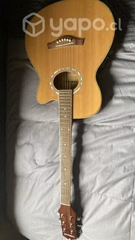 Guitarra electroacústica freeman