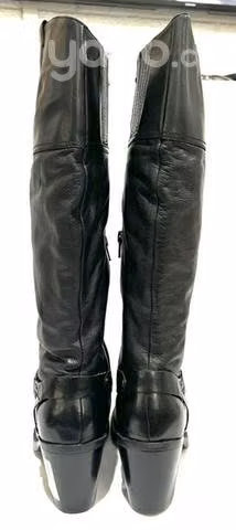 Bota Larga 100% Cuero Marca Marquis N*36 Negro