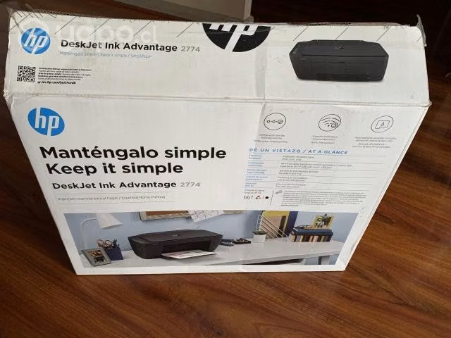 Impresora multifuncional HP deskjet 2774 - Imagen 4