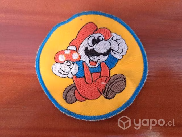 Pack de 4 parches bordados, antiguos