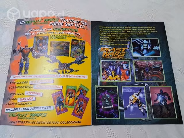 Beast wars transformers: la guerra de las bestias