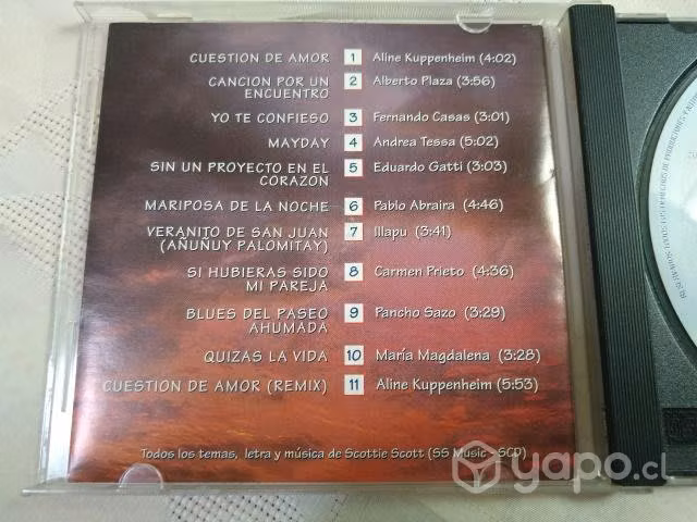 Mc134: cd cuestion de amor 1995 - Imagen 3