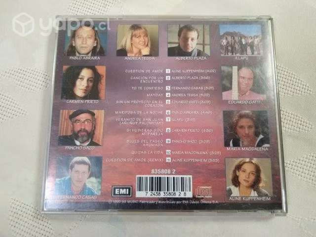 Mc134: cd cuestion de amor 1995 - Imagen 5