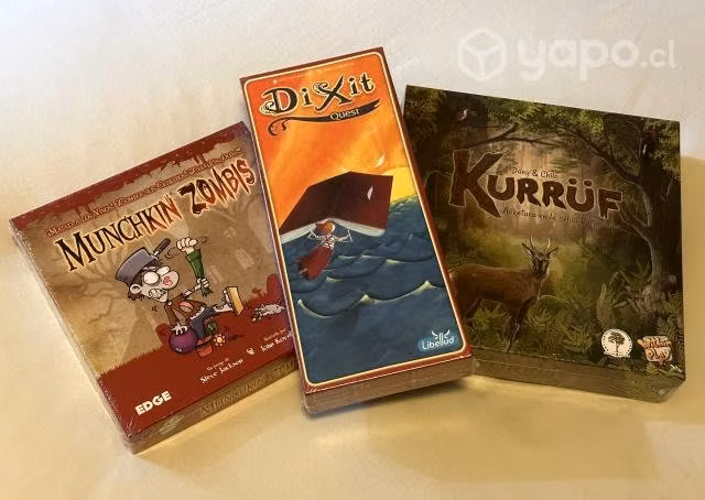 Pack juegos de mesa