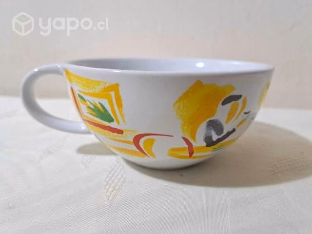 Taza retro vintage exclusiva para nescafe circa 19