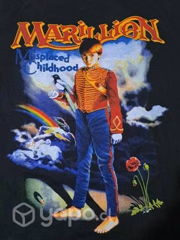Polera de marillion: misplaced childhood 1985 - Imagen 5