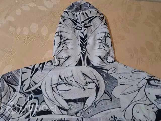 Poleron sudadera 3d anime ahegao - Imagen 2