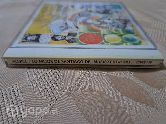 Mc207: cd lo mejor de santiago del nuevo extremo