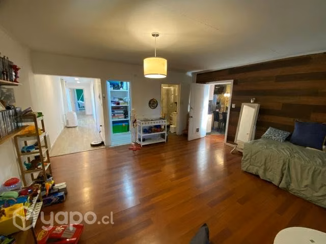 Se vende parcela con casa semi nueva