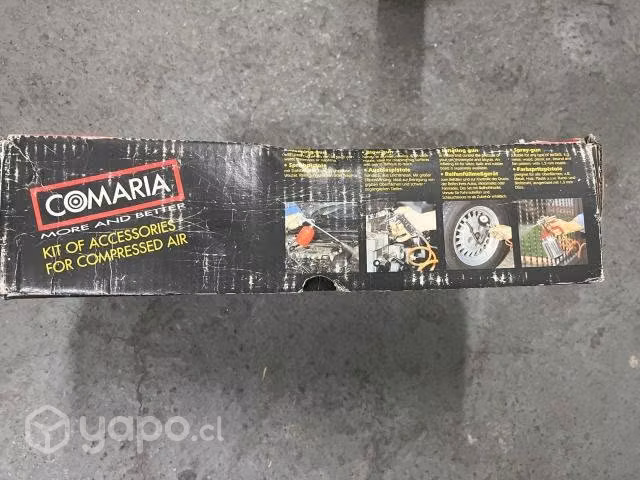 Juego de herramientas neumáticas de 4 piezas