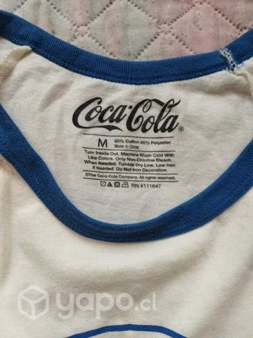 Polera Mujer Coca-Cola talla M