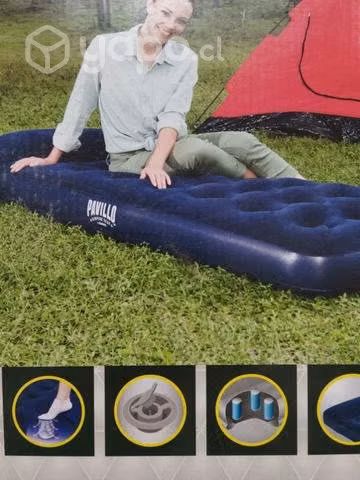 Colchon Inflable para Camping - Imagen 3