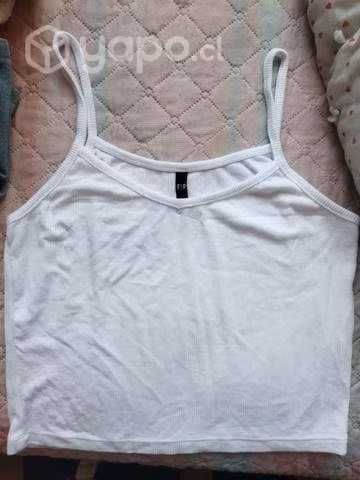 Polera Blanca Básica