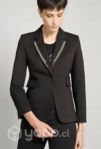 Blazer Liola Roma Negro - Imagen 2
