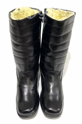 Bota 100% Cuero Con Chiporro Marca Vitanova N*35