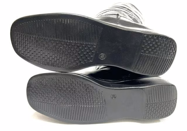 Bota 100% Cuero Con Chiporro Marca Vitanova N*35