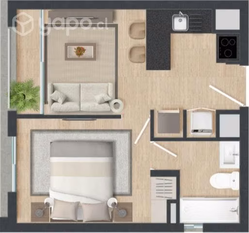 Vendo Promesa De Compraventa 1d1b Santiago