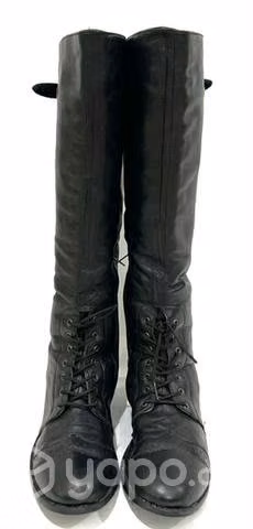 Bota de Cuero Marca Tatianne N*36 Negro