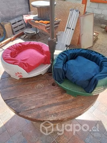 Vendo camitas para mascotas hechas con neumáticos