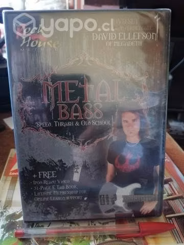 David Ellefson of Megadeth Metal Bass - 2 DVD