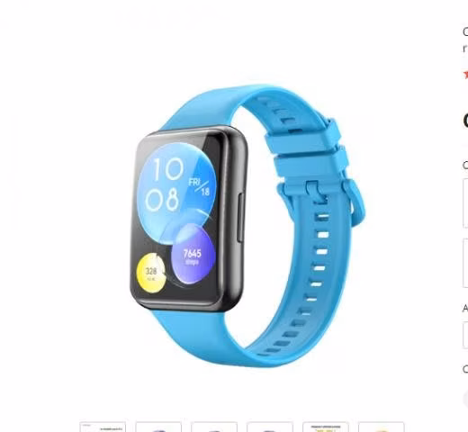 Correa De Silicona Para Huawei Watch Fit 2