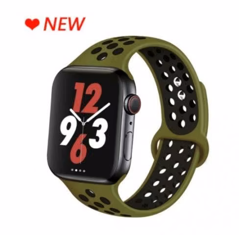 Correa Silicona Iwatch Serie 5 4 3 Se 6 44mm 42mm