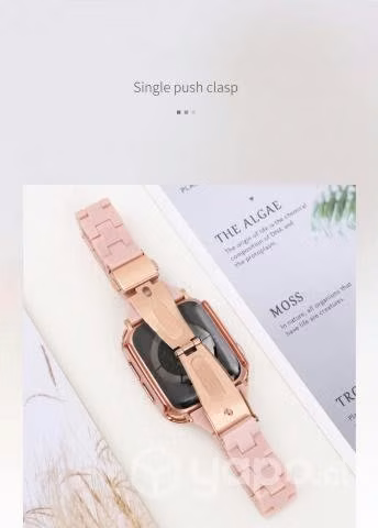 Pack Funda+correa Acrilico Para Apple Iwatch - Imagen 4