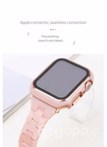 Pack Funda+correa Acrilico Para Apple Iwatch - Imagen 2