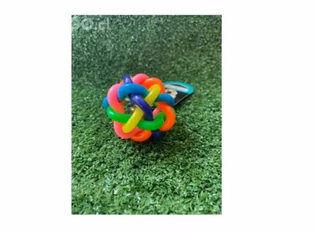 Pelota Enredada Con Cascabel Para Perros Y Gatos