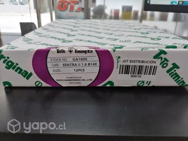 Kit distribucion nissan sentra , v16 ga16de