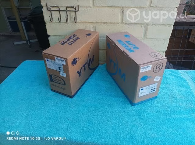 Espejos Eléctricos Cromados Toyota Hilux