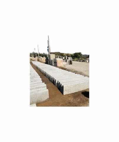 Solerillas canto redondo 100x20x6