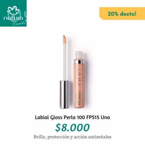 Gloss Labial Perla Una - Imagen 2