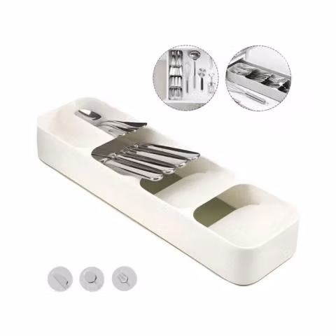 Organizador De Cuchillo Cucharas Y Tenedores Cajon