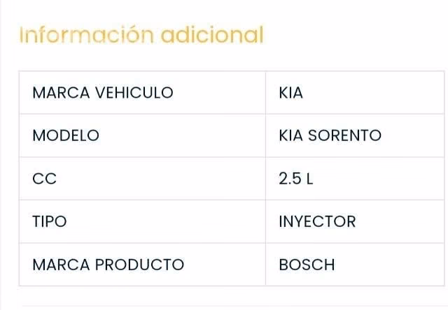Inyectores kia - Imagen 4