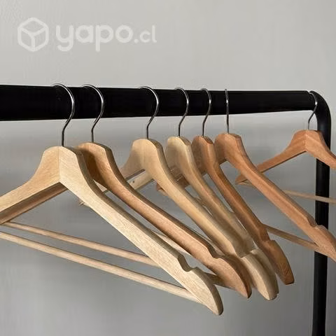 Ganchos de ropa de madera - Imagen 2