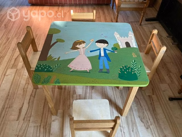 Mesa infantil para niños