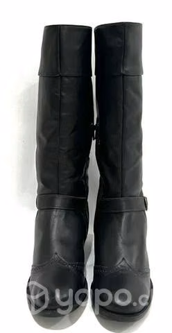 Bota 100% Cuero Marca Mor N*39 Negro