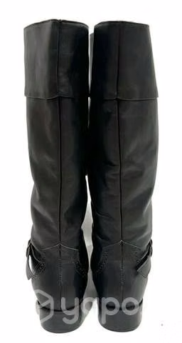 Bota 100% Cuero Marca Mor N*39 Negro