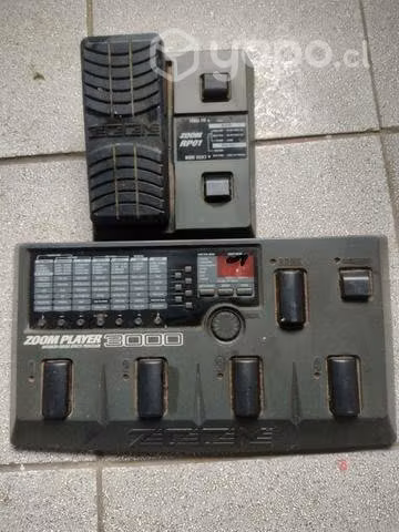 Pedalera de guitarra electrica