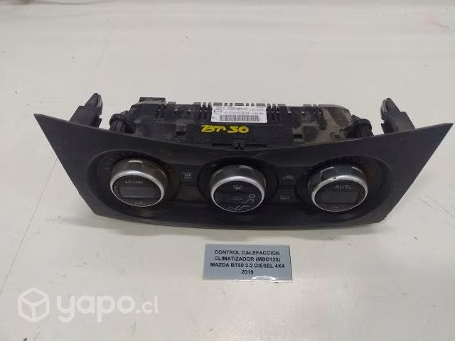 Control Calef Climatizador (MBD125) BT50 4x4 2019