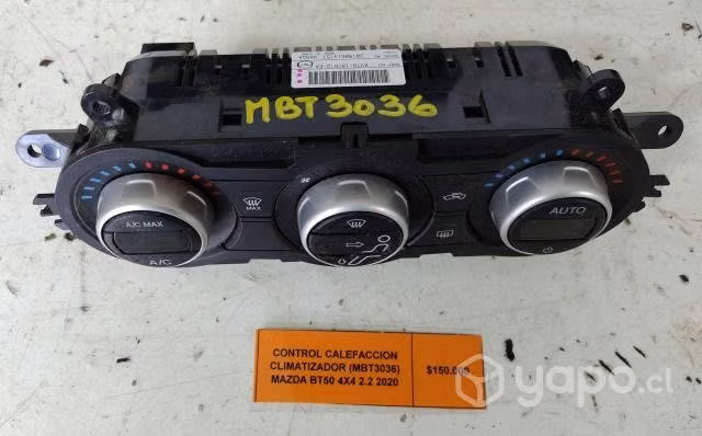 Control Calef Climatizador (MBT3036) BT50 4x4 2020