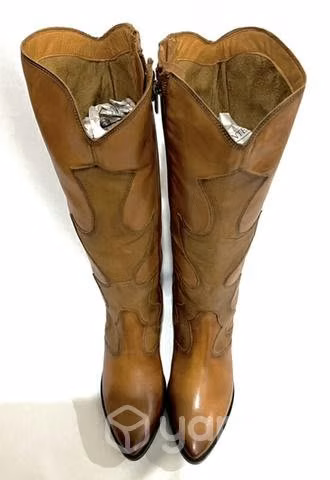 Bota Texanas 100% Cuero Marca Pikolinos N*37 Café - Imagen 3