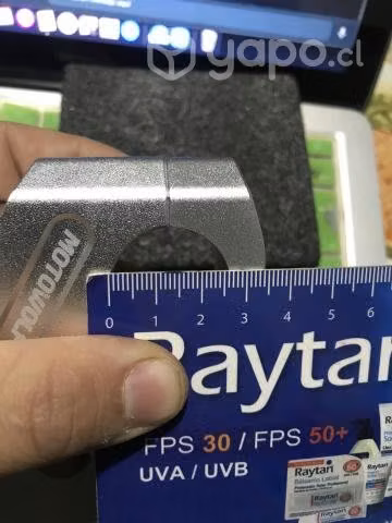Barra elevadora de montaje Aluminio para moto